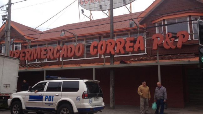 Ancud: Solitario asaltante se llevó 11 millones de pesos desde supermercado