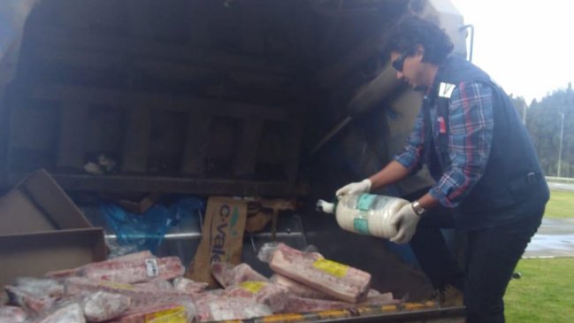 Los Ríos: Inician sumario sanitario a local de venta de carne en La Unión