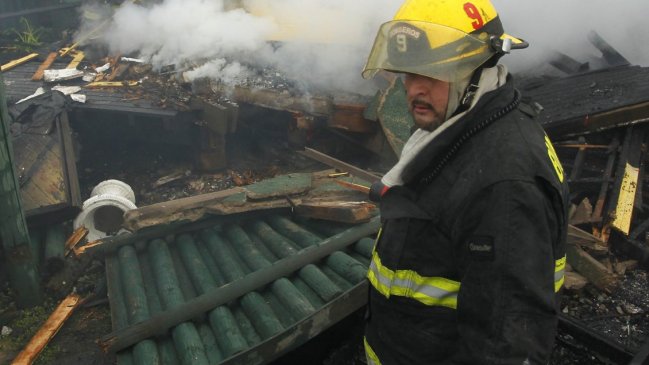 Vicuña: Incendio en una casa cobró la vida de una persona