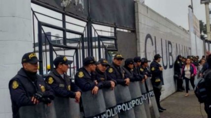   Los graves incidentes que provocaron la suspensión del clásico entre Sporting y Alianza 