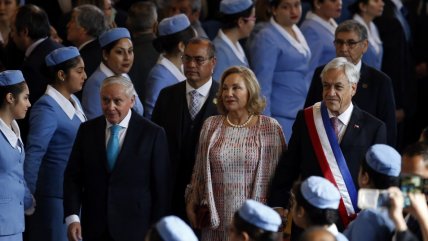   El acogedor recibimiento de la Catedral evangélica al Presidente Piñera 