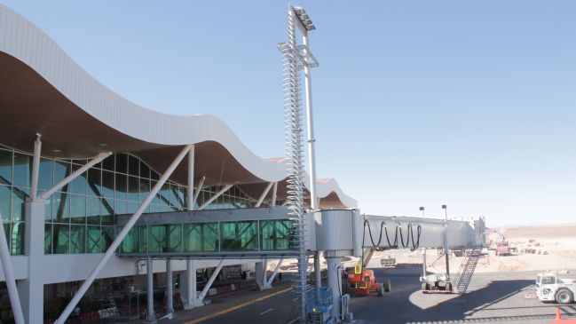 Realizarán mantención a plataforma de embarque en Aeropuerto El Loa
