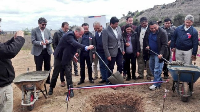 Vallenar: Colocan primera piedra de conjunto habitacional que beneficia a 116 familias