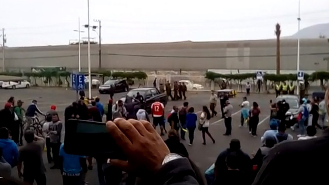 Cargadores de Zofri vuelven a tomarse el mall