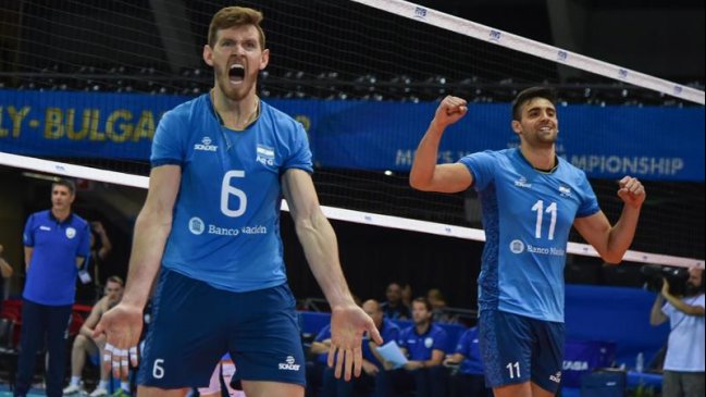 Argentina se alzó en un partidazo ante Eslovenia y se mantuvo en carrera en el Mundial de Voleibol