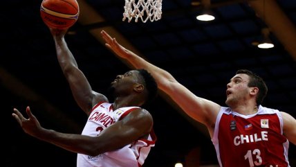 La Roja cestera sufrió una contundente derrota ante Canadá en las clasificatorias al Mundial