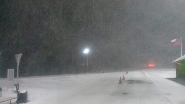 Autoridades cerraron Paso Los Libertadores por malas condiciones climáticas