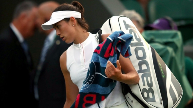 Garbiñe Muguruza cayó ante Alison Riske en la segunda ronda de Tokio