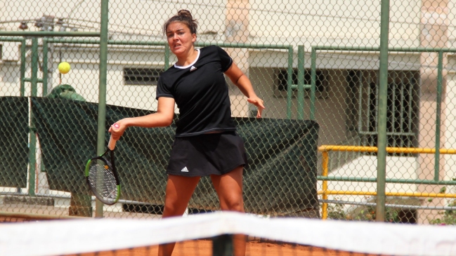 Fernanda Brito alcanzó los cuartos de final del ITF en Buenos Aires