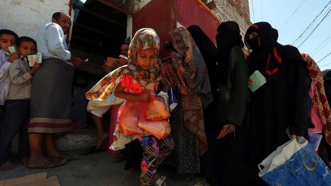 Más de cinco millones de niños viven amenazados por el hambre en Yemen