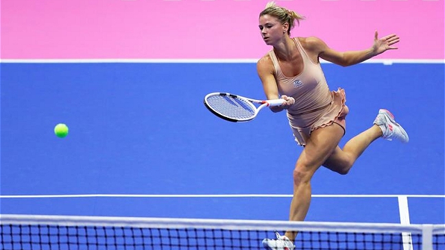 Camila Giorgi sorprendió a Caroline Wozniacki en Tokio