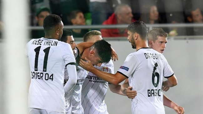  Bayer Leverkusen reaccionó y se impuso a Ludogorets  