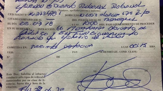 Ñuble: Bomberos de Ñipas acusan descriterio de Carabineros al sacarles un parte en su ramada