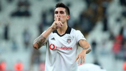   Enzo Roco festejó con triunfo y gol junto a Besiktas en la Europa League 
