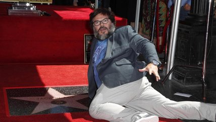   Jack Black ya tiene su estrella en el Paseo de la Fama de Hollywood 
