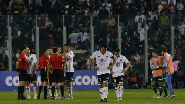 La Conmebol abrirá un expediente en contra de Colo Colo por incidentes ante Palmeiras