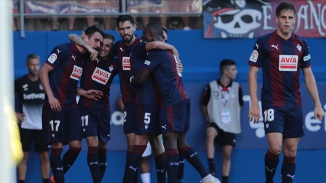 Fabián Orellana jugó en victoria de Eibar sobre Leganés en la liga española