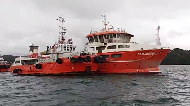 Autoridades aseguran que descarga del Seikongen se ha realizado de acuerdo a los protocolos establecidos