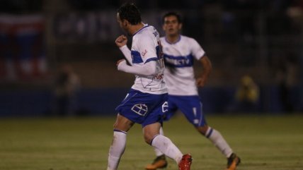 Fuenzalida apareció con un golazo para que la UC alcanzara el empate ante San Luis