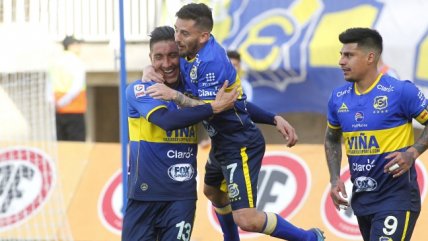 Juan Cuevas anotó de penal para Everton sobre Unión La Calera en Quillota