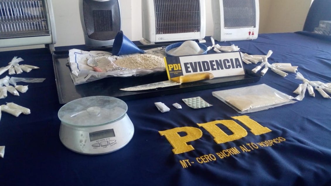 Detienen a seis individuos por tráfico de drogas