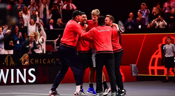 Resto del Mundo acortó distancia en la Laver Cup gracias al dobles y la caída de Djokovic con Anderson