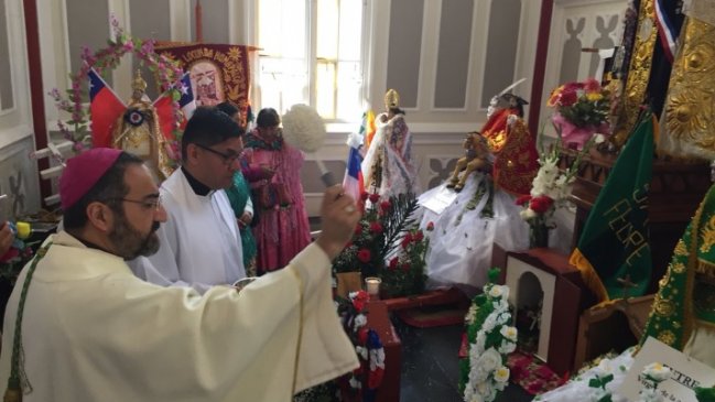 Santos patronos de los pueblos andinos se reencontraron tras 25 años en la catedral de Arica