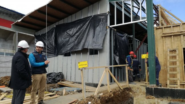 Avanza la construcción del Servicio de Alta Resolutividad de Ancud