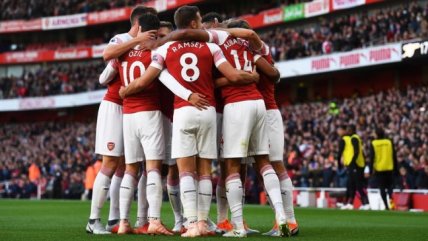 Arsenal se impuso ante Everton y mantuvo su racha ganadora en la Premier League