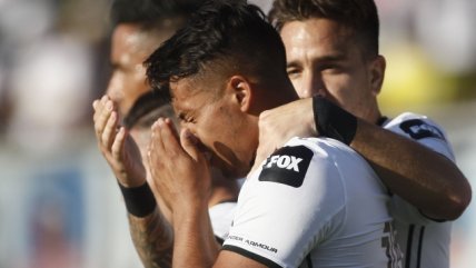 Iván Morales puso en ventaja a Colo Colo sobre Antofagasta con su primer gol en el torneo