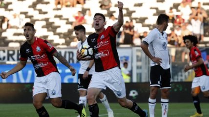   Flavio Ciampichetti sorprendió a todos e igualó la historia entre Antofagasta y Colo Colo 