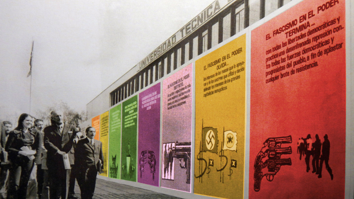 Proyección lumínica en la Usach revivirá exposición truncada por el Golpe de Estado