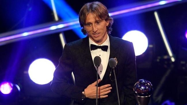  Luka Modric se quedó con el premio The Best 2018  