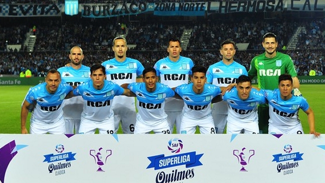 Eugenio Mena fue figura en nuevo triunfo de Racing en Argentina