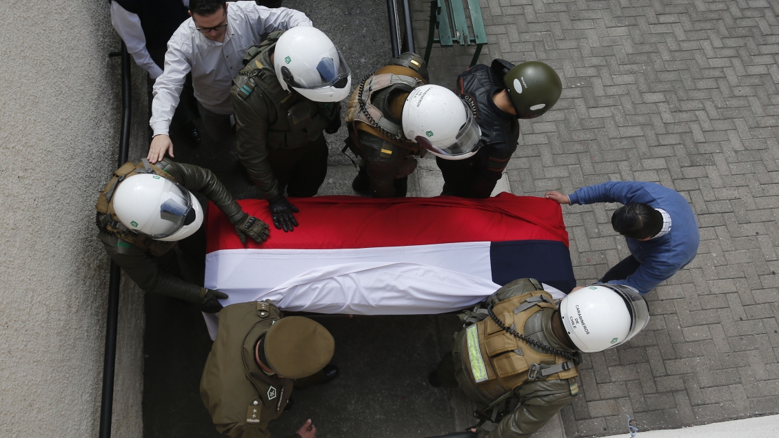 Este lunes se realizan los funerales del motorista de Carabineros fallecido en servicio