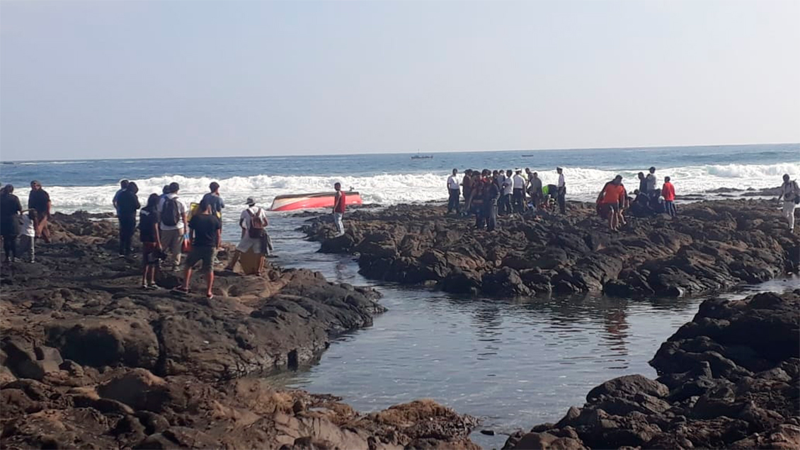 Un pescador murió luego de que se volcara un bote en Iquique