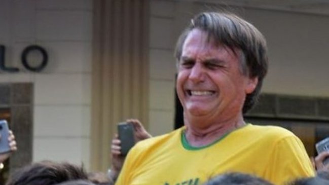 Bolsonaro afirmó que fue víctima de un 
