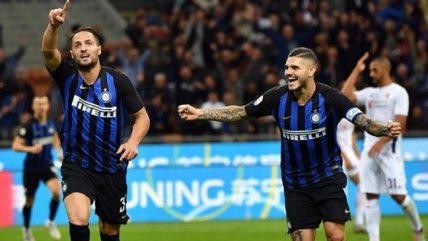 Inter de Milán doblegó a Fiorentina en un partidazo por la Serie A