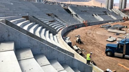 Así luce el Estadio Tierra de Campeones en su remodelación