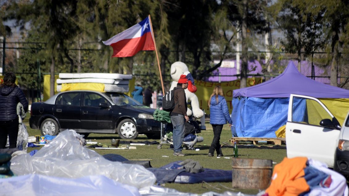 Intendencia Metropolitana ordenó nuevo desalojo en toma de Ñuñoa