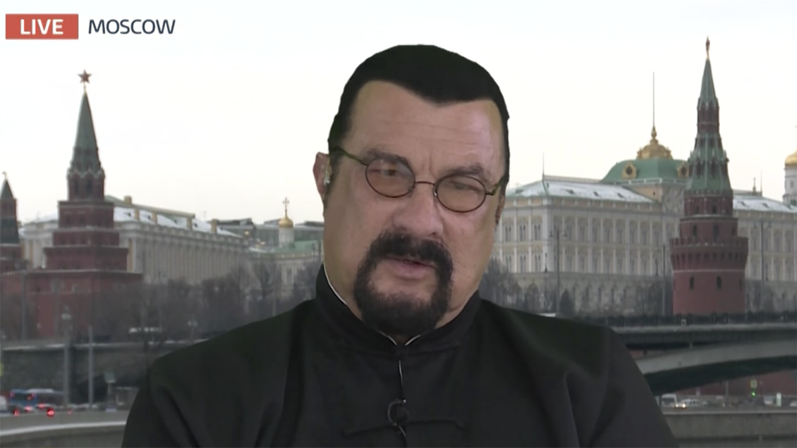 Steven Seagal quiere ser gobernador en Rusia
