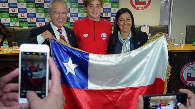  Martín Vidaurre será abanderado de Chile en los Juegos de la Juventud  