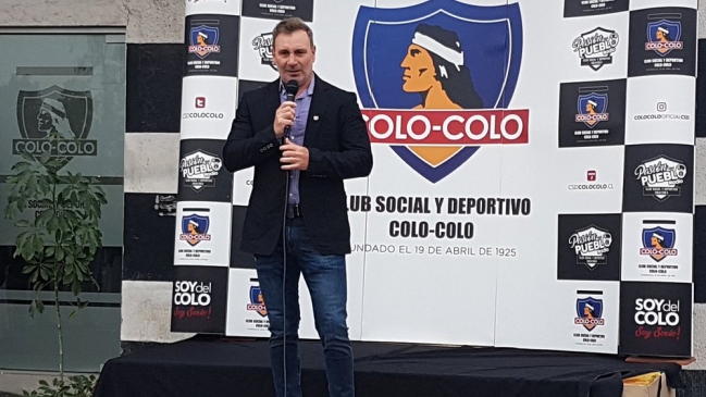  CSD Colo Colo rindió emotivo homenaje a Marcelo Barticciotto  