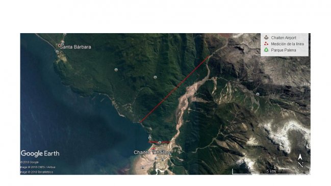Logran detener remate de la mitad de Chaitén: El terreno donde está el pueblo era de una familia