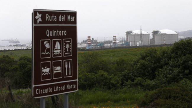 Quintero: Dióxido de azufre disminuyó un 20% tras reducción de faenas