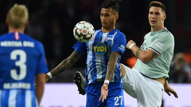 Bayern Munich se dejó sorprender por Hertha Berlin