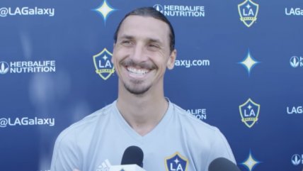   La reacción de Zlatan Ibrahimovic por el premio Puskas al gol de Mohamed Salah 