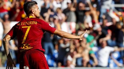 Golazos de Pellegrini y Kolarov marcaron el triunfo de Roma en el clásico ante Lazio