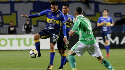 Everton ratificó su buen momento en el torneo con triunfo ante Audax Italiano