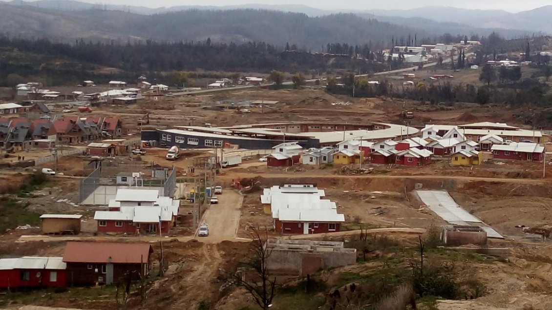 Alistan entrega del nuevo liceo de Santa Olga, obra emblemática de la reconstrucción tras incendios